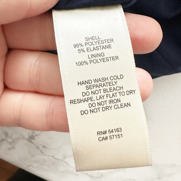 Eliza J. Navy Blue Sequin V Neck Fitted Sheath Midi Dress Women’s Size 10 NEW - Picture 8 of 13